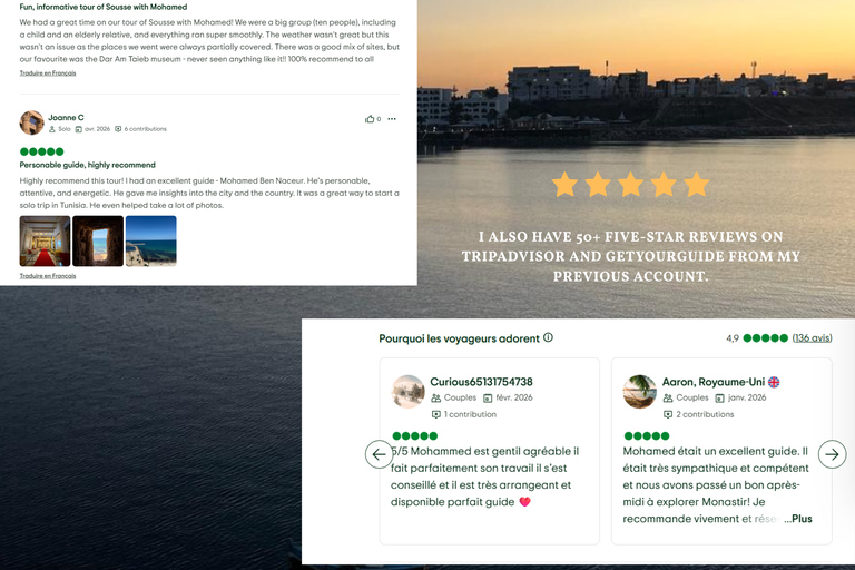 Tunis Express :Carthage, Sidi Bou Saïd & Médina with GENZ
