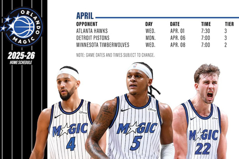 Orlando: Orlando Magic NBA Basketball Tickets Ultimate Seating (Lower Level) - Preseason Game