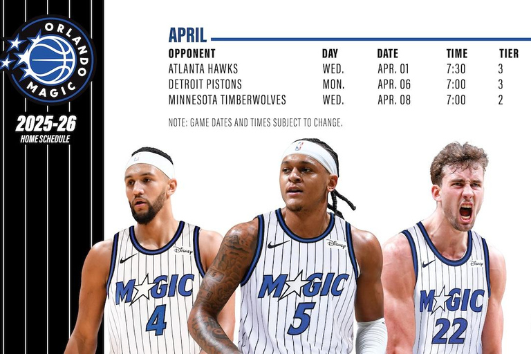 Orlando: Orlando Magic NBA Basketball Tickets Ultimate Seating (Lower Level) - Preseason Game