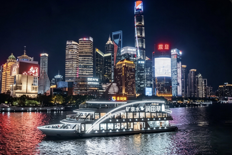 Huangpu River Night Cruise with 2 Departure Points Shiliupu Dock | Huangpu River Cruise Ticket