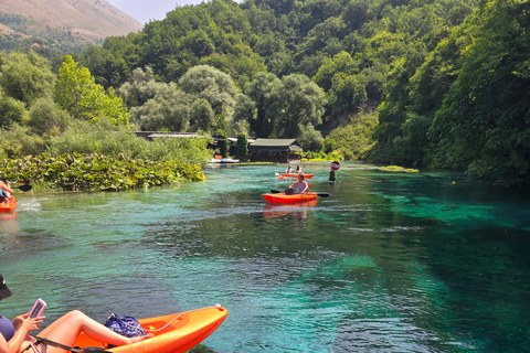 Sarande: Blue Eye Kayak Walking tour & Lekuresi Castle NO KAYAK,Blue Eye Basic Visit – Transport & Free Time