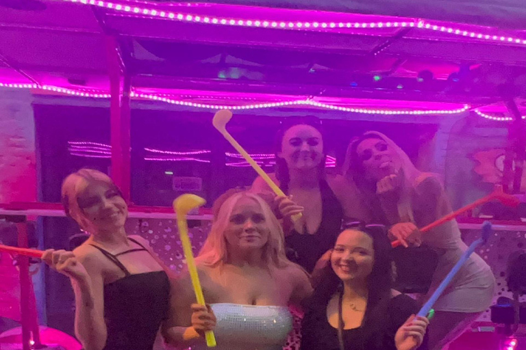 Belfast: 2-timmars pubgolfrunda på partycykel