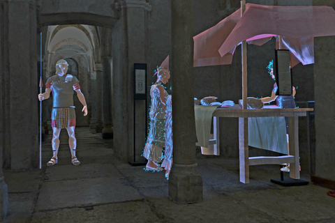 Mailand | In der Krypta der Zeit, holografische TourDie Krypta der Zeit - ein unvergessliches Erlebnis