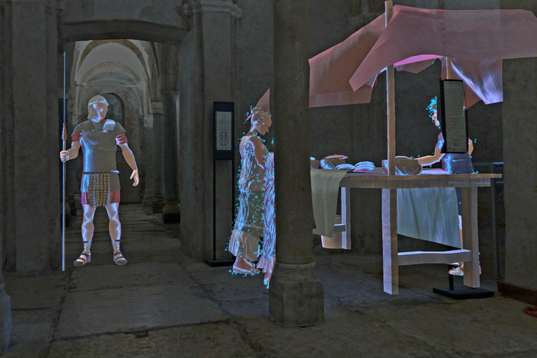 Mailand | In der Krypta der Zeit, holografische TourDie Krypta der Zeit - ein unvergessliches Erlebnis