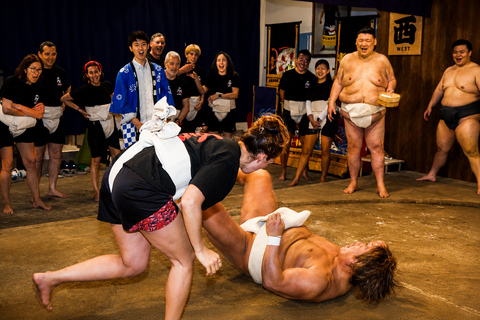 Tokyo Ginza: Sumo Training with Former Top-Division Rikishi