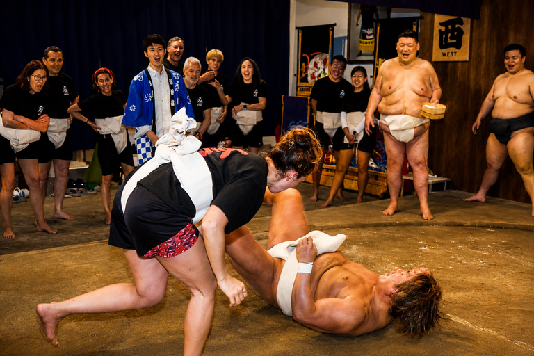Tokyo Ginza: Sumo Training with Former Top-Division Rikishi