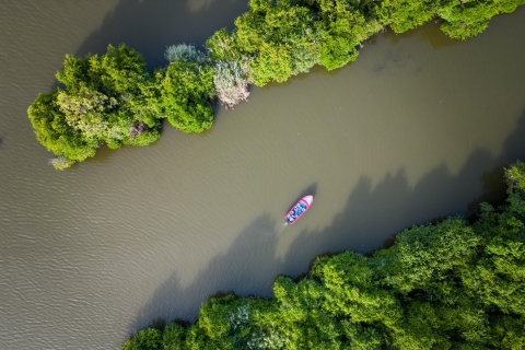 Kayak au lever du soleil sur le lagon de Negombo