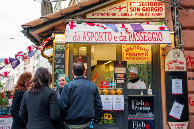 Genoa Street Food Tour with a Local