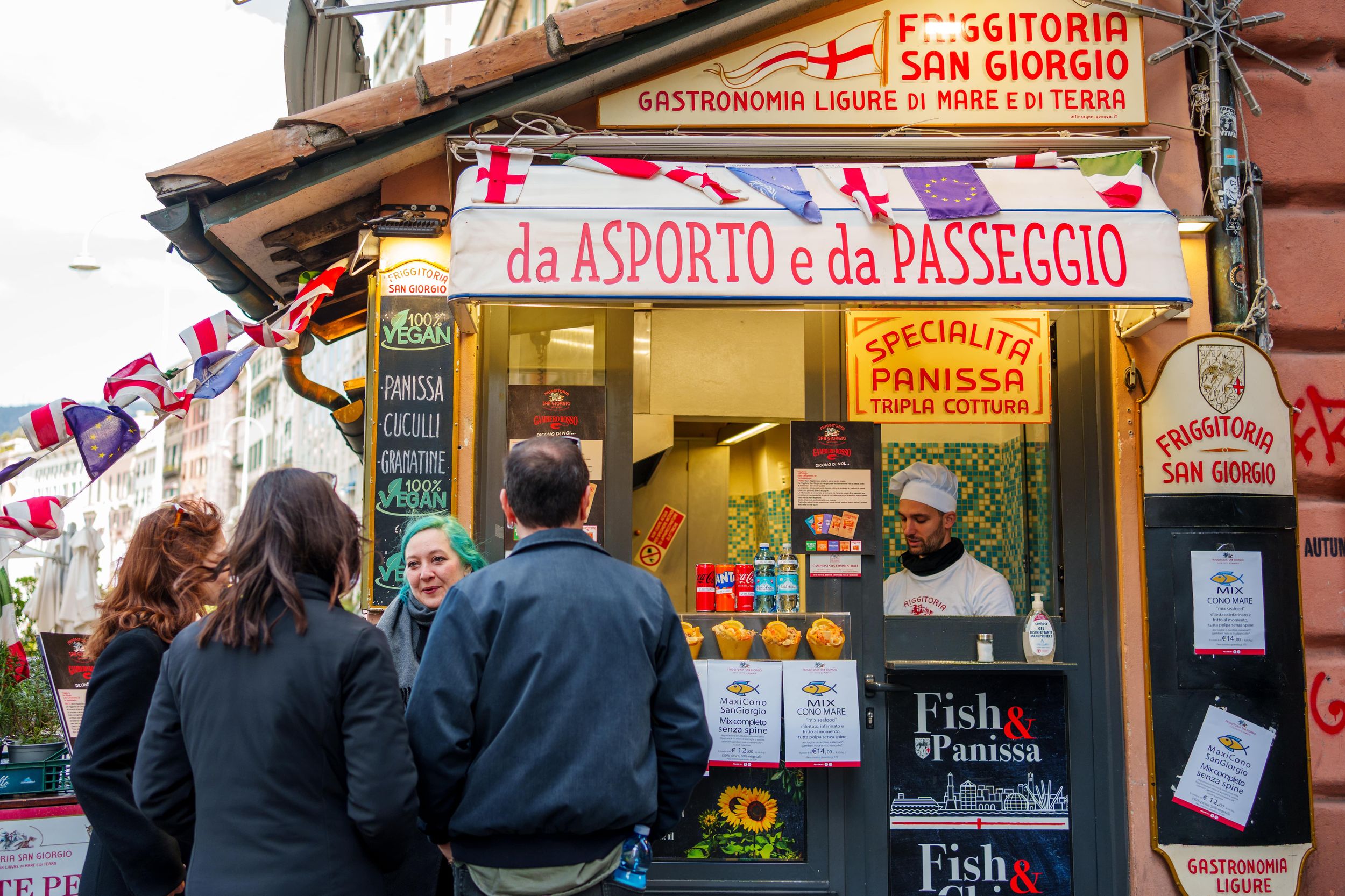 Genua Street Foodtour mit einem Einheimischen