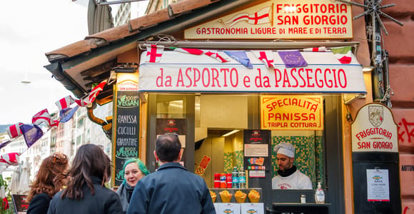 Genoa Street Food Tour with a Local