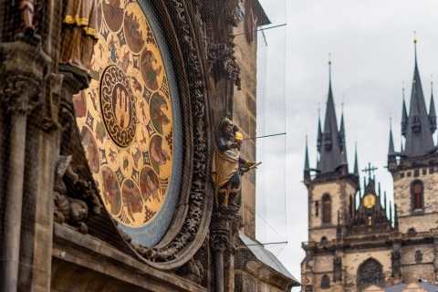 Prague: château, musée national et vieil hôtel de ville