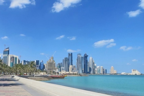 Doha, Katar: Wycieczka po mieście Doha z prywatną wycieczką łodzią DhowDoha-Katar: najważniejsze atrakcje miasta z prywatną wycieczką łodzią Dhow