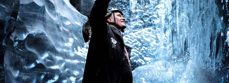 Randonnée sur le glacier de Jökulsárlón et expérience de la glace bleue