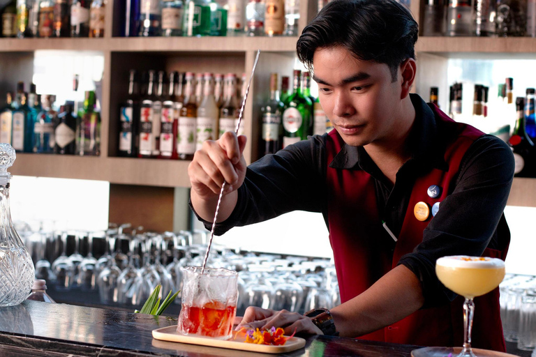 Bangkok: RedSquare Rooftop Bar at Novotel Sukhumvit 4 2 Dishes, Free-Flow Beer, and Non-Alcoholic Drinks