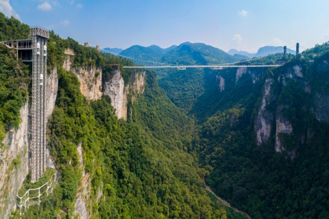 2-Tages-Tour zum Zhangjiajie National Forest Park und zur GlasbrückeZhangjiajie Wald-Nationalpark: 2-Tages-Tour