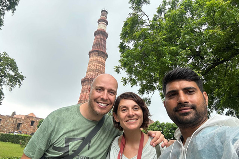 Old and New Delhi Private Same-Day Tour with Pickup Private Tour Guide Only