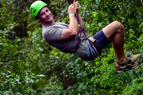 Adrenaline tour: Atv, Ziplines and Cenote swim experience