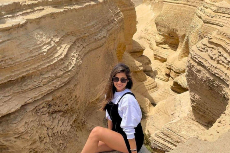 Visit Cañón de los Perdidos + natural oasis in Huacachina Visit Cañón de los Perdidos + a natural oasis in Huacachina