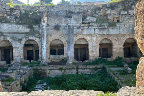 Canal de l&#039;Isthme de l&#039;Ancienne Corinthe Visite privée de luxe 5 heures