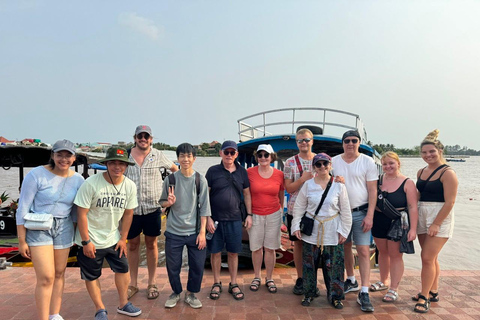 Depuis HCM : Marché flottant du delta du Mékong 3 jours, sortie Phnom Penh3D2N avec Tra Su Forest Chau Doc Exit Phnom Penh (Min 2 Pax)