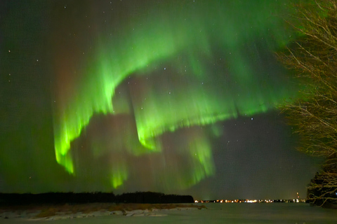 روفانييمي: مطاردة الشفق القطبي الشمالي مع خدمة التوصيل من الفندق
