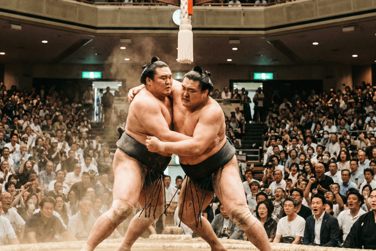 Kyoto Sumo Experience with Rikishi Challenge & Meal Standard Seat