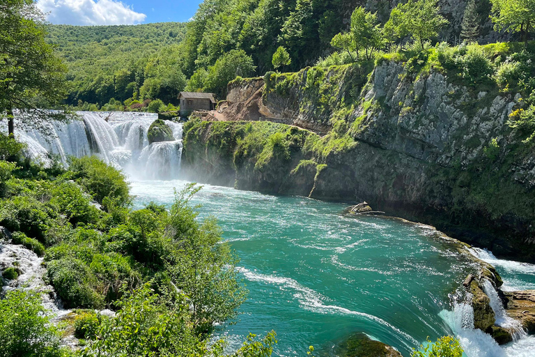 Sarajevo : Excursion d'une journée à Strbacki Buk, Jajce, visite des cascades