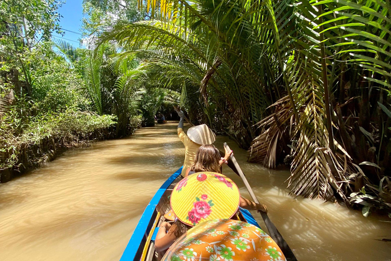 Da HCM: Tour di 2 giorni del Delta del Mekong e del mercato galleggiante di Cai Rang