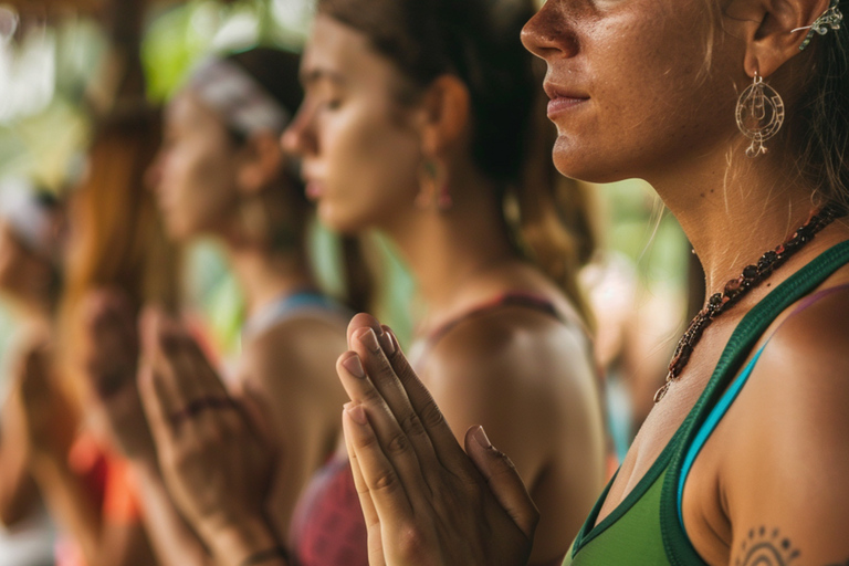 Bali Clase de Yoga para Cachorros en Canggu con Bebidas Refrescantes