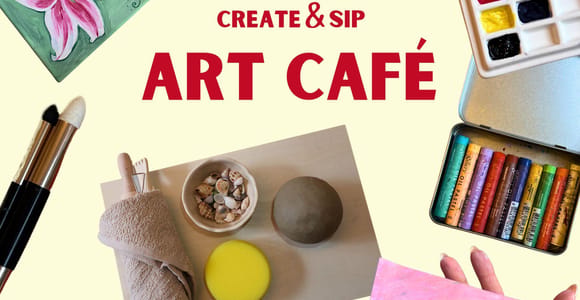 Dublin: 2-Hour Self-Guided Art Café Session with Materials