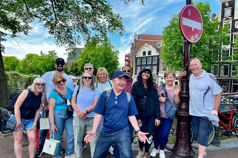 Amsterdam: Small Group Walking Tour with Fun Guide Walking Tour in Amsterdam with Enthusiastic and Fun Guide