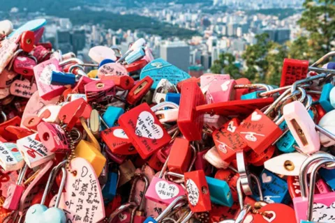 Сеул: Входной билет на башню N Seoul Tower и замок любви