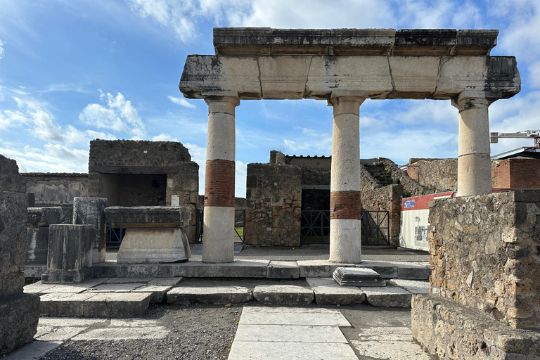 From Pompeii: Vesuvius excursion + Pompeii guided tour Vesuvius excursion +Pompeii guided tour