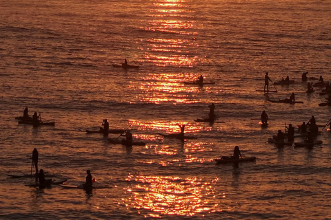 See the Sunrise in Copacabana from a Stand Up Paddleboard with Photos