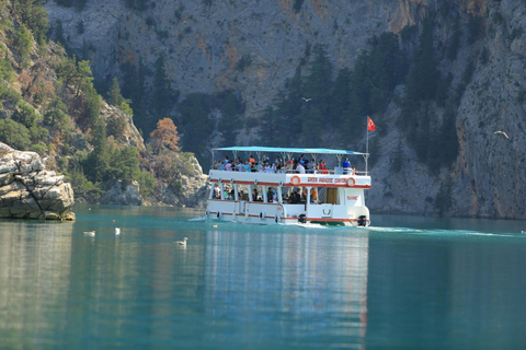 Alanya: Side Ancient City, Green Canyon, Waterfall & Dinner