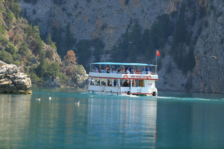 Alanya: Side Ancient City, Green Canyon, Waterfall & Dinner
