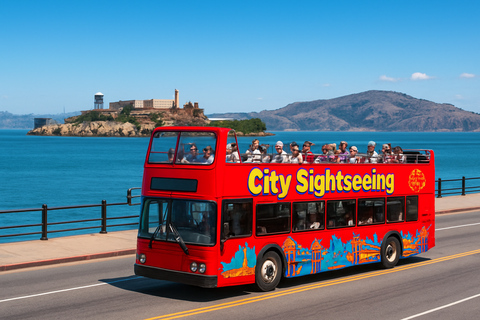 Alcatraz Island & Hop-On Hop-Off Bus Tour