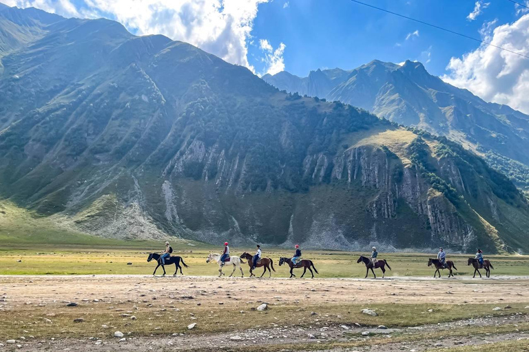 Horse Riding: Private Kazbegi Tour from Tbilisi