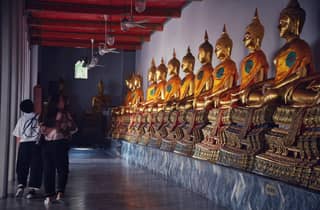 Großer Palast, Liegender Buddha, Wat Arun: Rundgang