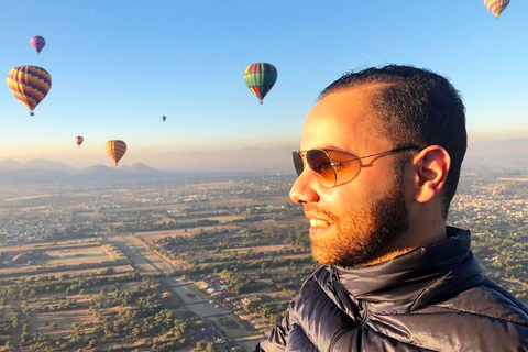 Teotihuacan: Heißluftballonfahrt