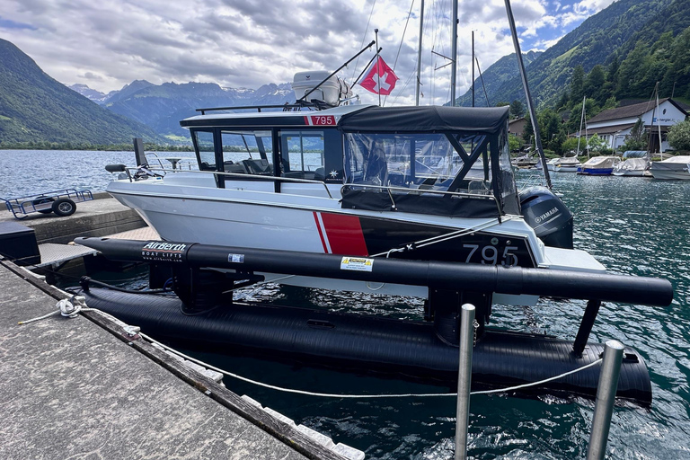 Lake Lucerne: Private Luxury Boat Cruise
