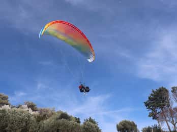 Volo in parapendio a Paestum