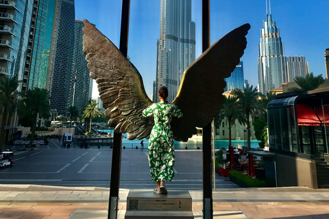 Dubai: Halbtagestour Stadtführung, Zukunftsmuseum, Blaue Moschee &amp; BurjDubai: Halbtagestour durch die Stadt mit Souks, Boot, Rahmen, Blauer Moschee