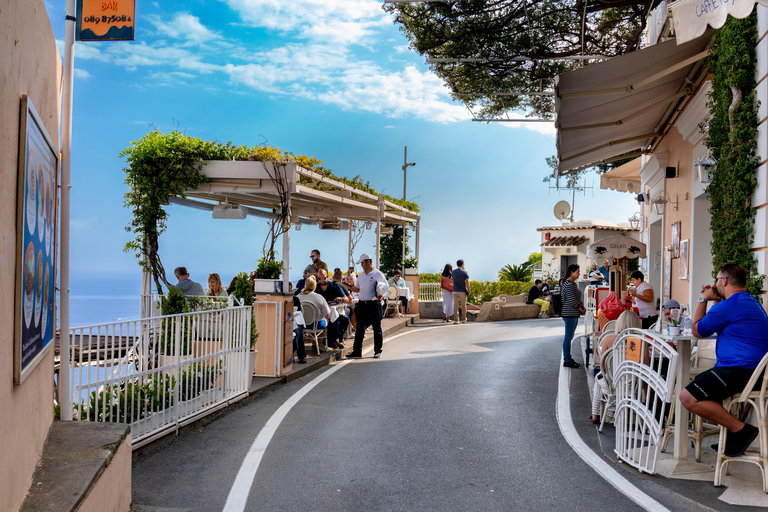 Desde Nápoles: Excursión de un día a Pompeya, Costa Amalfitana y Positano