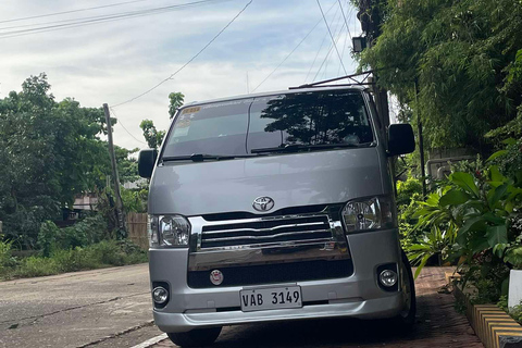 De El Nido al Aeropuerto de Puerto Princesa (viceversa); Servicio de furgoneta