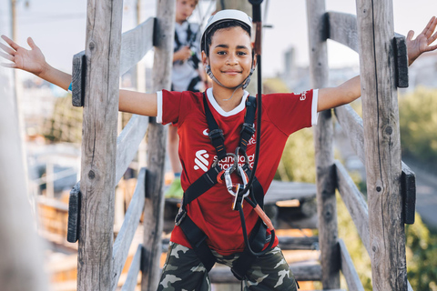 Montreal: Voiles En Voiles Aerial Park Admission Ticket Great Adventure Admission Ticket