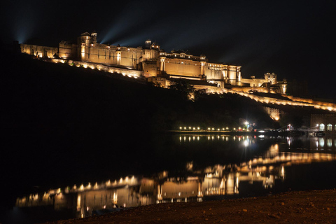 Jaipur: Private Evening Tour with Sunset at Nahargarh FortTour by Tuk Tuk