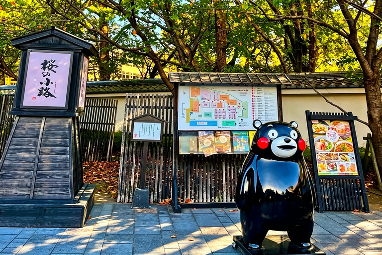 Fukuoka: Mt. Aso, Minamiasu Railway & Kumamoto Castle Tour