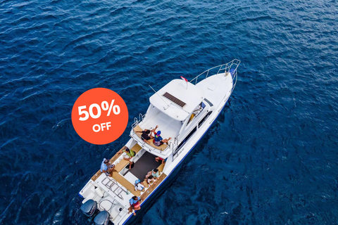 From Bali: Nusa Penida Manta Rays Snorkel Private Boat Tour Shared Boat Trip with Lunch (Bali Hotel Transfer)