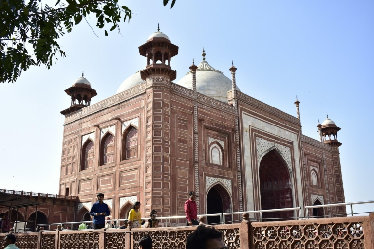 Van Delhi: 2-daagse Taj Mahal privétour bij zonsopgang en zonsondergangPrivétour met 5-sterrenhotel